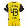 Borussia Dortmund Jamie Bynoe-Gittens #43 Hemmatröja Dam 2024-25 Korta ärmar